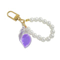 Pearl Loop Snail Shell Charm with Gold Tone Swivel Clasp view 5