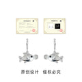 Silver-Tone Bubble Fish Charm Huggie Hoop Drop Earrings view 3
