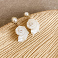 Shell Pearl Necklaces And Shell Drop Earrings Five Styles view 8