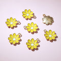 Colorful Daisy Enamel Alloy Charms in Nine Color Options view 12