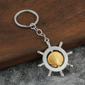 Ocean Series Spinner Zinc Alloy Keychain Pendant Gift Accessory