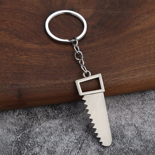 3D Tool Shape Zinc Alloy Metal Keychain Gift Accessory