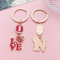 Heart Charm Keychains in 57 Pictured Variations for Bags and Keys view 3