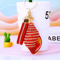 Bubble Crystal Conch Keychains in Three Sizes and Multiple Styles view 3