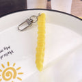 Realistic Silicone Potato Chip and French Fry Clip Keychains view 7