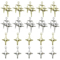 Yellow Cross Metal Charms with 5 Listed Options for DIY Jewelry Making view 5