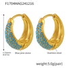 Gold Turquoise Medium