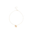 Gold Unicorn Stud Earrings Rocking Horse Coin Necklace view 5