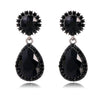 Black Teardrop Crystal
