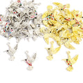 Crystal-Accented Gold Silver Hummingbird Alloy Charms in 4 Styles view 5