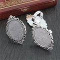 Oval Cabochon Ring Blank Assortment Jewelry Making Components view 8