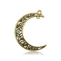 Gold-Tone Moon Metal Charms with 4 Listed Options for DIY Jewelry Making view 9