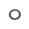 Lace Edge Setting Metal Component in 6 Finishes for Jewelry Making view 7