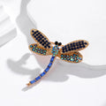 Dragonfly Metal Brooch Pin for Jackets and Lapels Pictured Design view 5