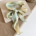 Printed Scarf Neck Wrap in Polished Mixed Media Design view 4