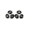 Geometric Faceted Gem Cluster Stud Earrings Statement Jewelry view 5