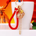 Openwork Palace Bell Keychains with Eight BV Loops and Two Hardware Options view 3