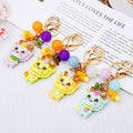 Jelly Baby Dragon Keychains in Four Pastel Colors plus Assorted Option view 2