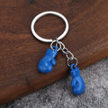 Boxing Glove Keychain With Two Charms In 10 Color Styles view 10