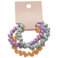 Twisted Fabric Hair Tie Sets Three Pack Multi Color view 5