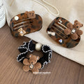 Bear Scrunchie And Tortoiseshell Bear Hair Claw 2 Styles view 2