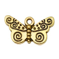 Matte Gold-Tone Butterfly and Dragonfly Metal Charms with 35 Listed Options view 9