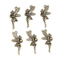 Antique Bronze Winged Fairy Girl Charms for Jewelry Making view 5
