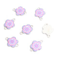 Patterned Mandala Flower Charm Jewelry Components For DIY Earrings And Bracelets Charms view 6