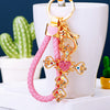 Pink-Braided-Loop Pink-Heart-Cross