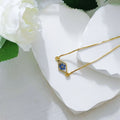 Gold Slider Blue Forget-Me-Not Resin Bracelets Ten Shapes view 10