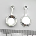Antique Silver Tableware Metal Charms with 16 Listed Options view 8