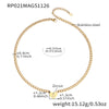 Gold S Necklace