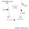 Steel Stone Necklace