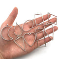 Metallic Heart Metal Charms with 67 Listed Options view 4