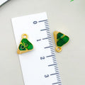 Zinc Alloy Chinese Style Panda Zongzi Lucky Bag Bear Cat Charm Pendant for DIY Keychain Earrings