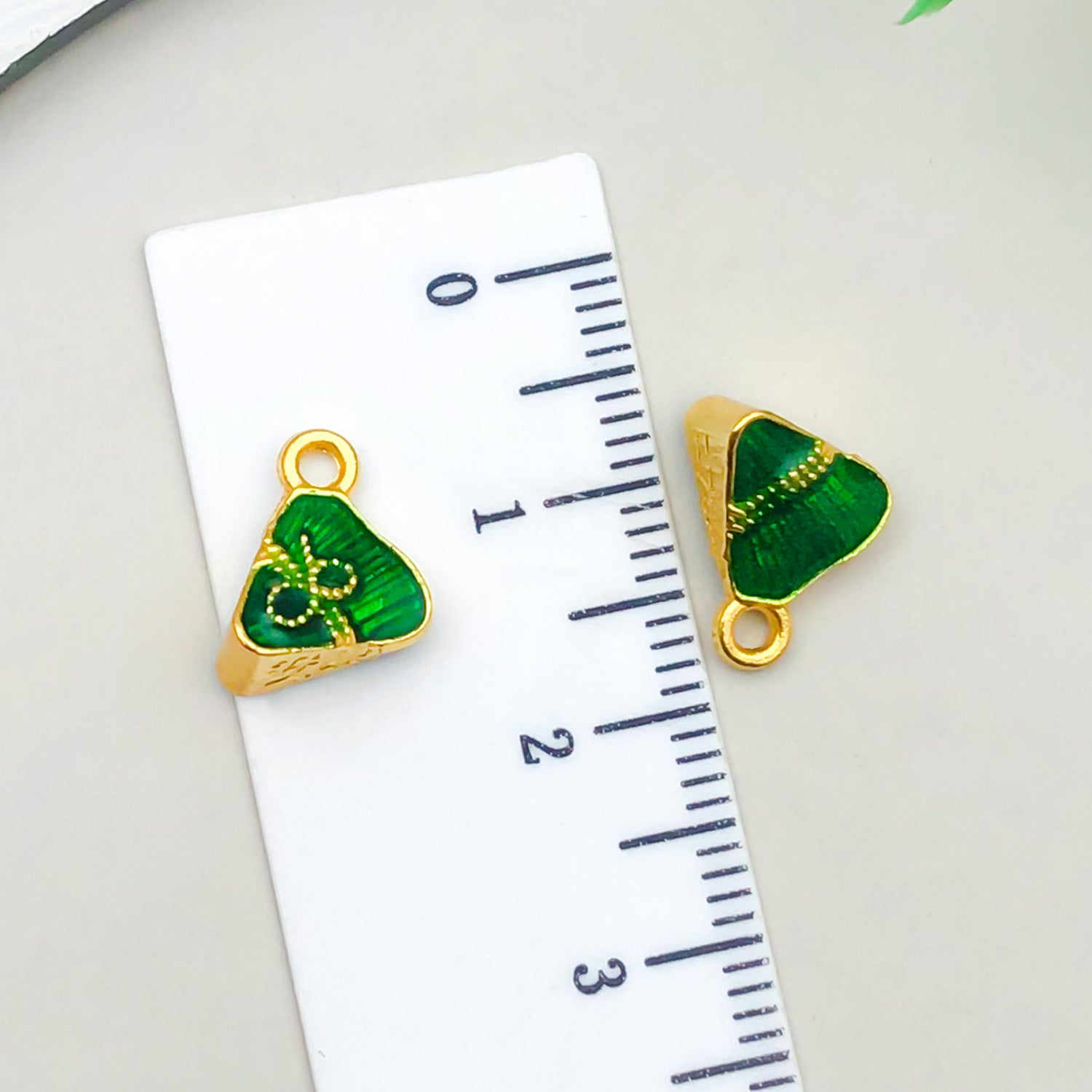 Zinc Alloy Chinese Style Panda Zongzi Lucky Bag Bear Cat Charm Pendant for DIY Keychain Earrings