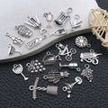 Metallic Wine Glass Metal Charms with 26 Listed Options view 4