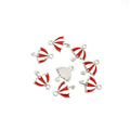 Striped Umbrella Enamel Charm Collection for Jewelry Making view 8