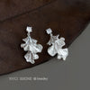 Ruffled Silver Leaf