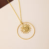 Sun Pendant Necklace