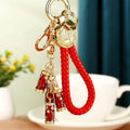 Mixed Pouch Deity Animal and Auspicious Red Fortune Strap Keychains view 12