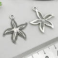 Antique Silver Turtle and Seashell Shell Charms with 16 Listed Options view 7