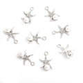 Pearl-Look Gold Silver Star Pearl-look And Alloy Charms in 2 Styles view 4