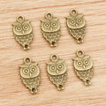 Small Owl Charms Metal Components In 2 Styles For Jewelry Making view 6