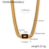 Black Glass Necklace