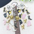 Gold-Tone Western Theme Metal Charms with 20 Listed Options view 3
