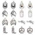 Alloy Metallic Western Theme Metal Charms with 12 Listed Options view 5