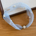 Sheer Pearl Magnetic Necklaces in Six Colors With Pearl-Like Magnetic Clasps view 7