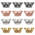Iridescent Crown Metal Beads with 4 Listed Options view 1