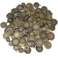 Assorted Round and Oval Cabochon Tray Findings in Mixed Finishes view 3